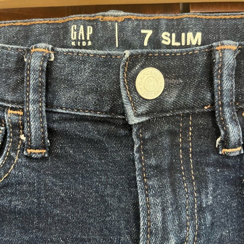 Gap kids' Washwell Dark Wash jeans new, size 7