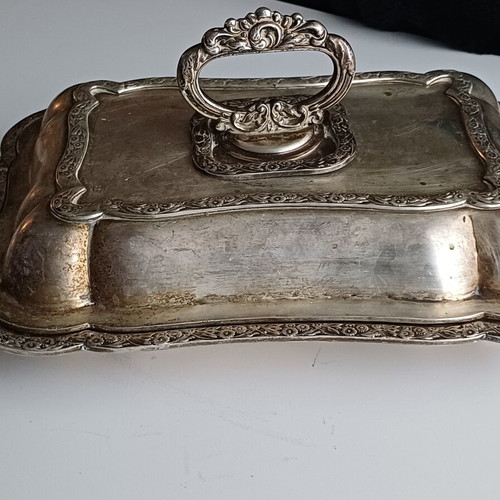 Vintage silver serving dish set 900 Egypt, 1.470 g