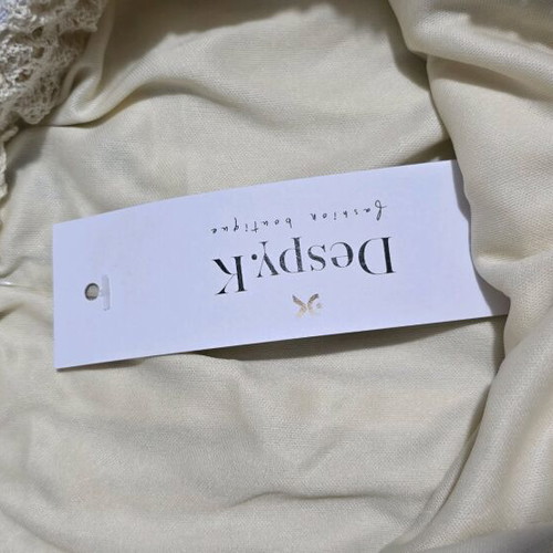 Despy K lace skirt beige new M/L