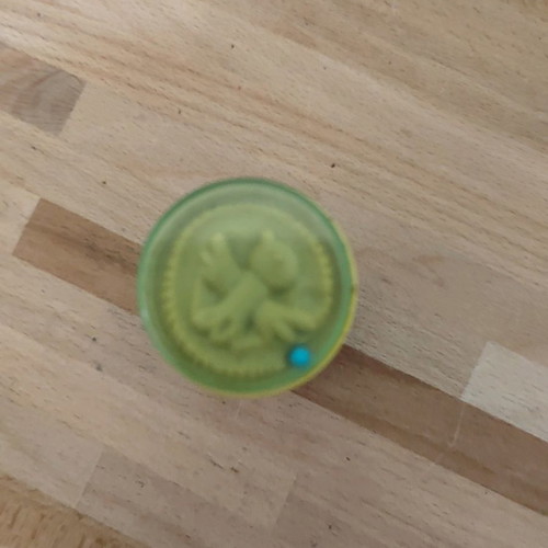 Vintage bubble toy used, empty