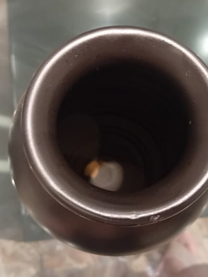 Decorative ceramic vase used