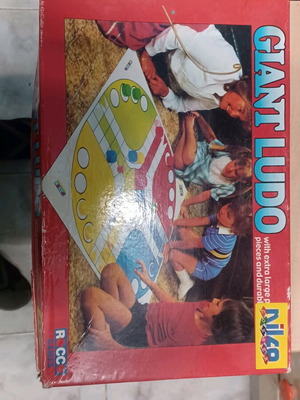Giant Ludo board game vintage 1990 like new