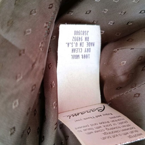 Barami women's skirt suit 100% wool like new, green