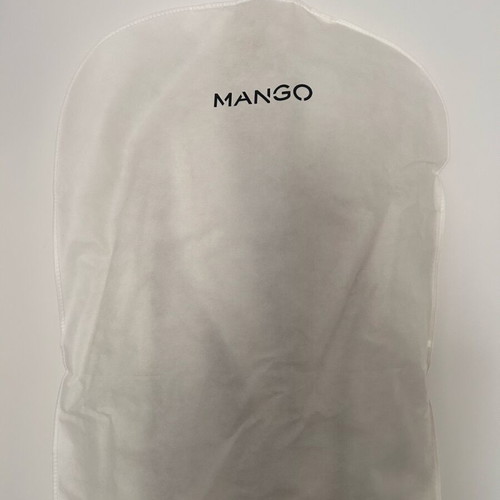 Teddy midi coat Mango white like new, size S