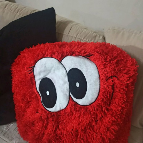 Children's decorative pillow covers used, set of 6 with Elmo and Winnie the Pooh