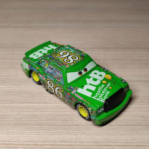 Mattel Disney Pixar Cars Chick Hicks γνήσιο μεταλλικό αυτοκινητάκι μεταχειρισμένο