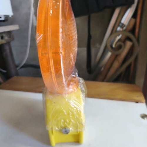 Yellow signaling lights new, set of 2 pieces