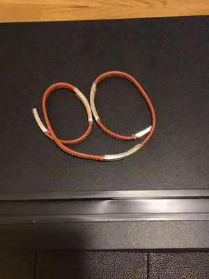 Tod’s leather bracelet orange like new