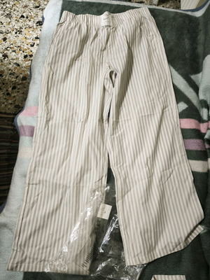 Nike sportswear Chill poplin set pants and shirt new size L white beige