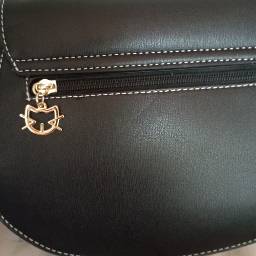 Women's shoulder bag like new, black, crossbody