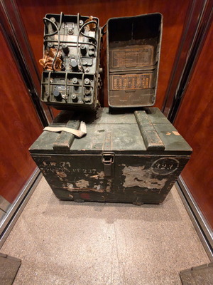 BC 1306 NOS B World War II US Army radio with matching power supply