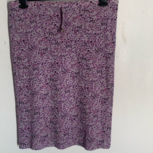 Naf Naf summer skirt knee-length like new, purple, size L