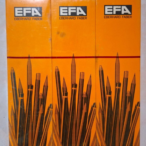 EFA pencils old, like new, pack of 72, German made