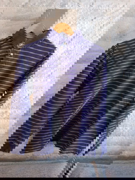 Τελική τιμή.Ανδρικό polo μακρυμάνικο -Medium