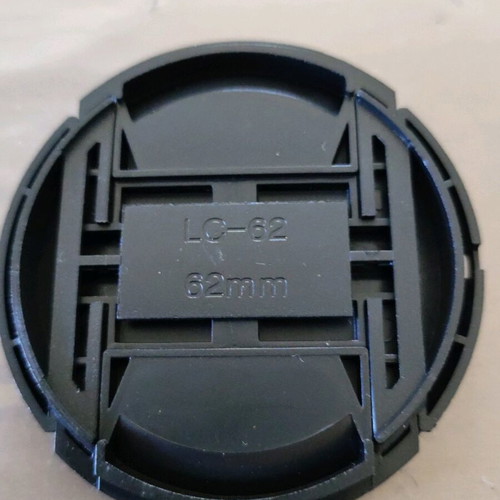 Front lens cap 62mm new