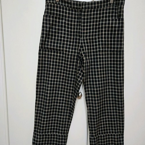 Zara checked suit like new, size large