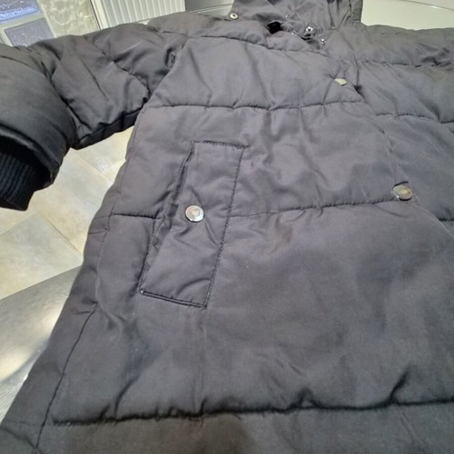 Zara black unisex jacket size 9, 134 cm, used