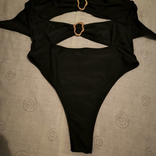 Actius one-piece swimsuit new, black, XL