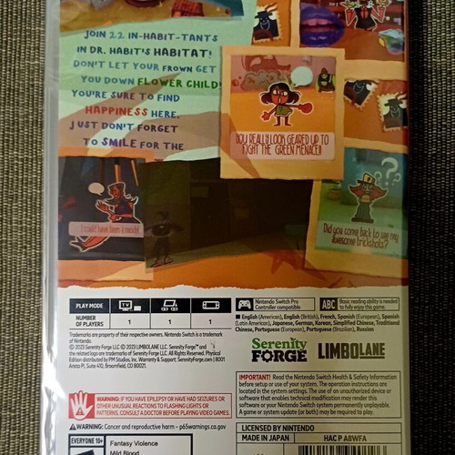 Smile For Me Nintendo Switch sealed game