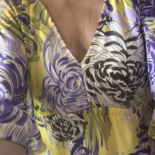 Vertige dress size 3 like new, airy summer floral pattern