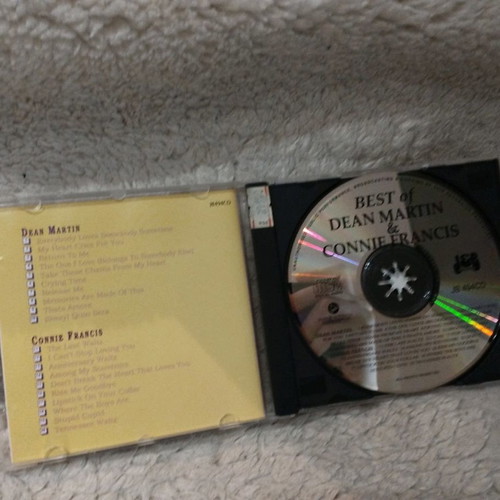 Dean Martin Connie Francis 20 Golden Memories CD used, folk