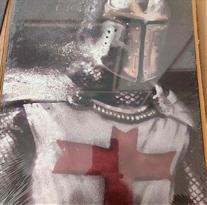 Displate Warrior Holy Templar