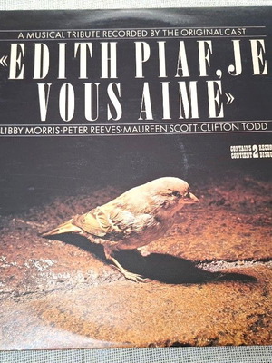 Edith Piaf Je Vous Aime 2XLP vinyl used, pop