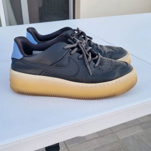 Nike Air Force 1 Sage Low LX used black sneakers size 39