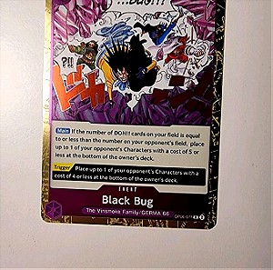 Black Bug One Piece Card Game OP06-077 Rare
