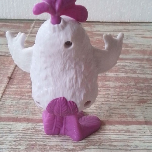 Angry Birds Matilda White Bird figure used, Bubble Head 2017
