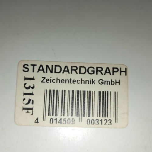 Standardgraph used with gift stencil