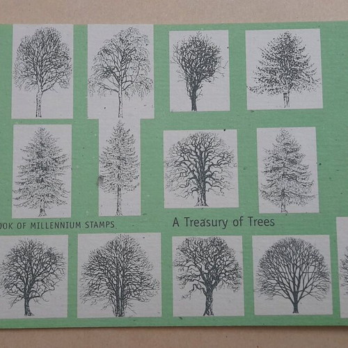 UK Booklet Stamps A Treasury of Trees Royal Mail New