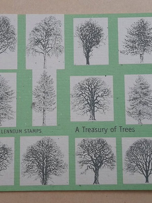 UK Booklet Stamps A Treasury of Trees Royal Mail New
