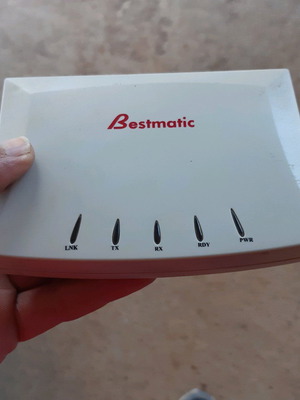 External Fax Modem Bestmatic like new, retro dial-up
