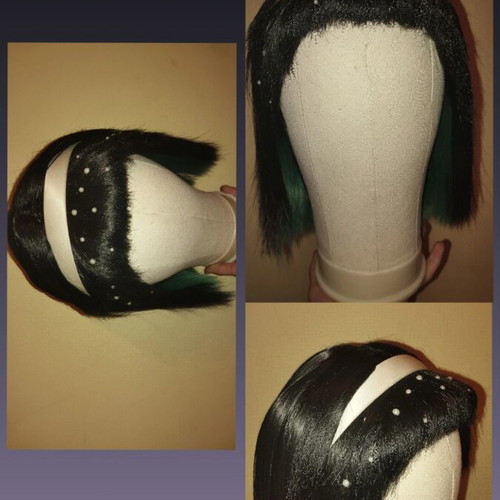 Alien Stage Sua cosplay dress with styled wig like new, size S