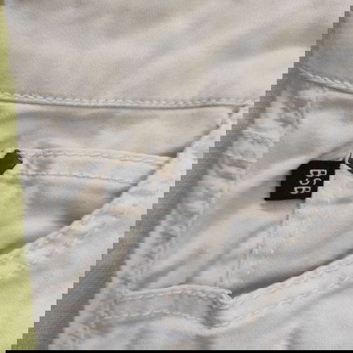 Bsb γυναικείο καλοκαιρινό παντελόνι M μεταχειρισμένο, άσπρο