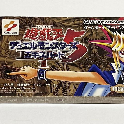 Yu-Gi-Oh! Duel Monsters Expert 5 for Game Boy Advance like new, complete