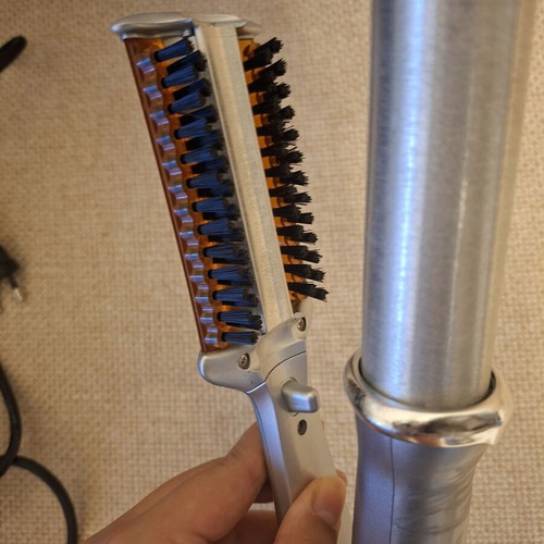 InStyler Style Rotating Hot Iron Hair Styler silver, like new