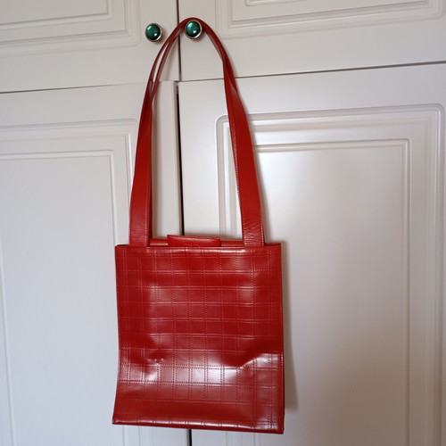 Folie folie leather shoulder bag like new, red