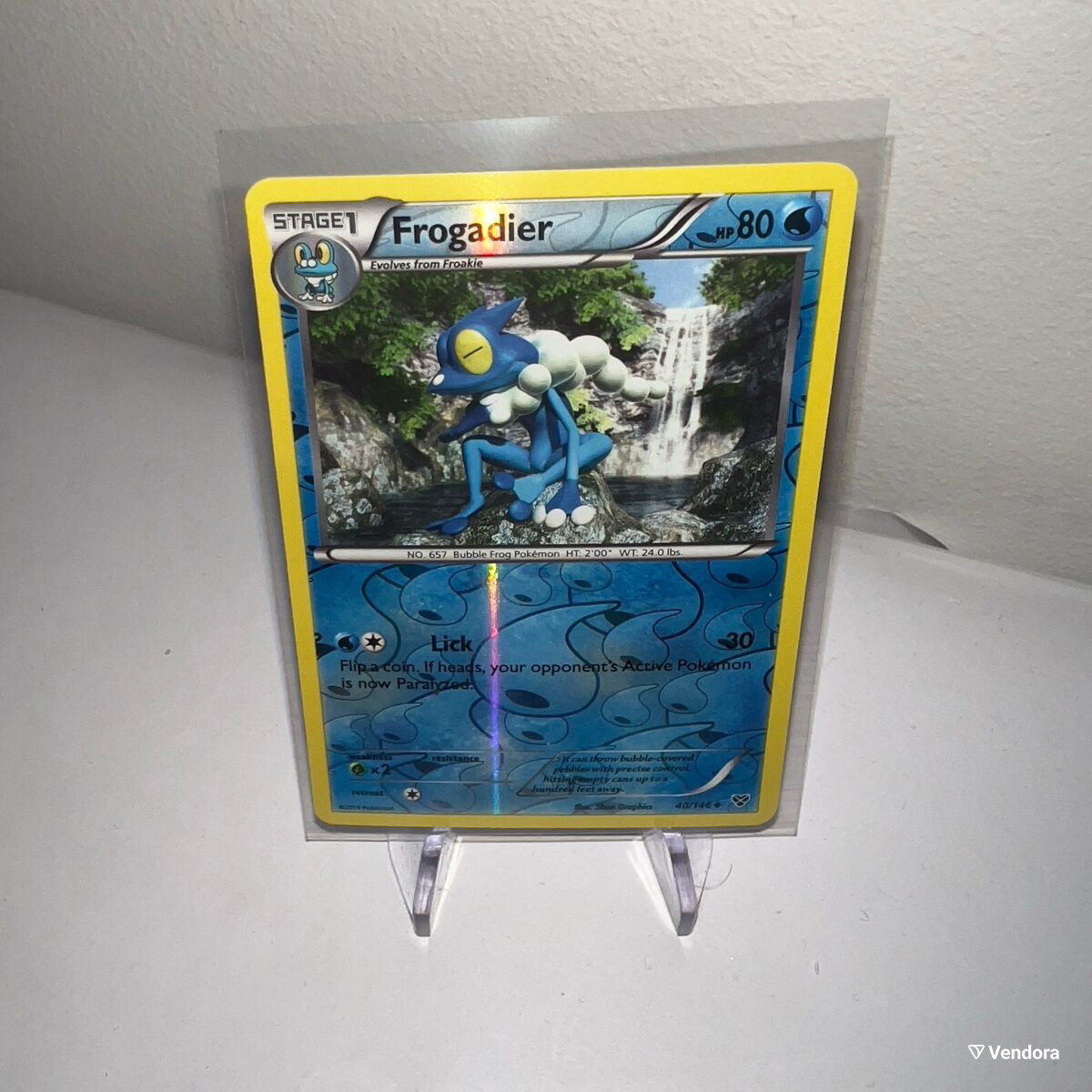 Frogadier XY Base 40/146 (RH) 2014 like new -  5,00 - Vendora.gr
