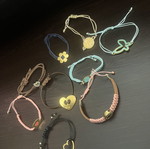 Macrame bracelets, handmade