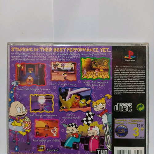 Rugrats Studio Tour PlayStation 1 game used