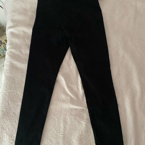 Black high-waisted skinny pants Stradivarius like new size 38