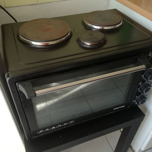 Electric oven EO-9739 United used, 1500W, 48 liters