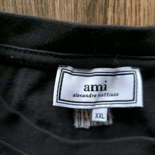Ami T-shirt black XXL like new