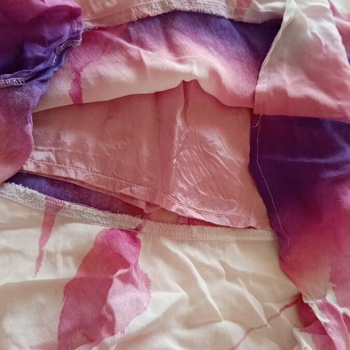 Midi skirt purple lilac size L like new