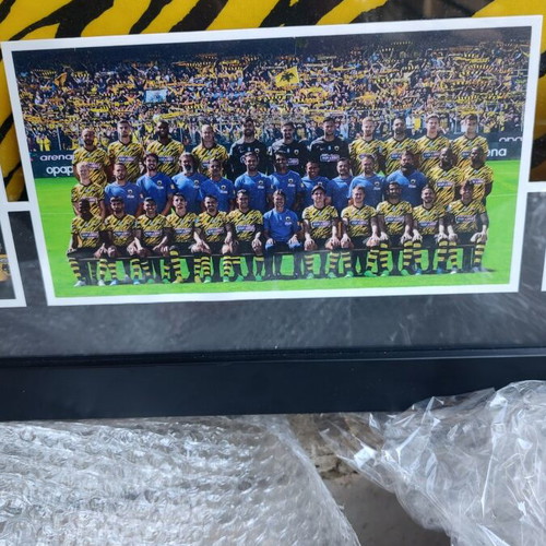 AEK Official Double Jersey Framed Display Case New