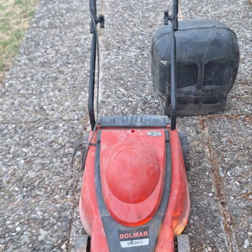 Electric lawn mower Dolmar EM 3913 used, good condition