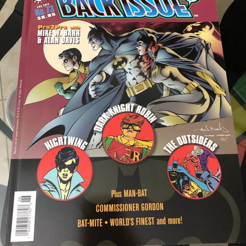 Back Issue Magazine 73 new, Batman Nightwing Robin Outsiders Batgirl Superman