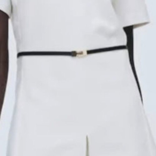 Zara white jumpsuit, XL